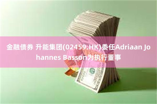 金融债券 升能集团(02459.HK)委任Adriaan Johannes Basson为执行董事