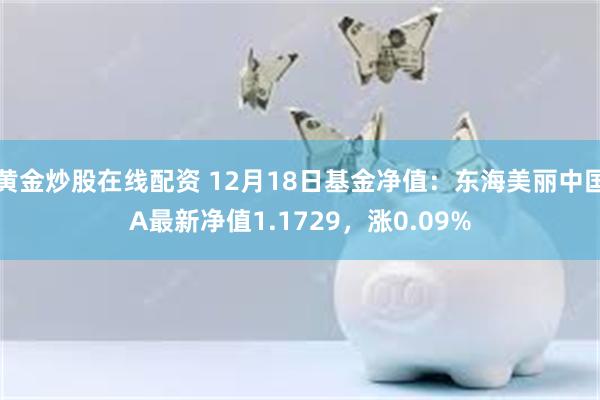 黄金炒股在线配资 12月18日基金净值：东海美丽中国A最新净值1.1729，涨0.09%